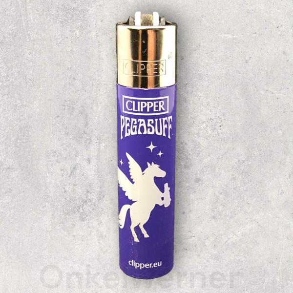 Pegasuff *Slogan 14* Clipper Feuerzeug 